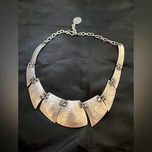 Elegant Silver Turkish (?) Statement Necklace